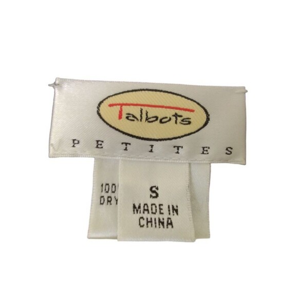 Talbots Cardigan Women's PS Grey 100% Wool Long Sleeve 1 Button Front Regency - Picture 7 of 8